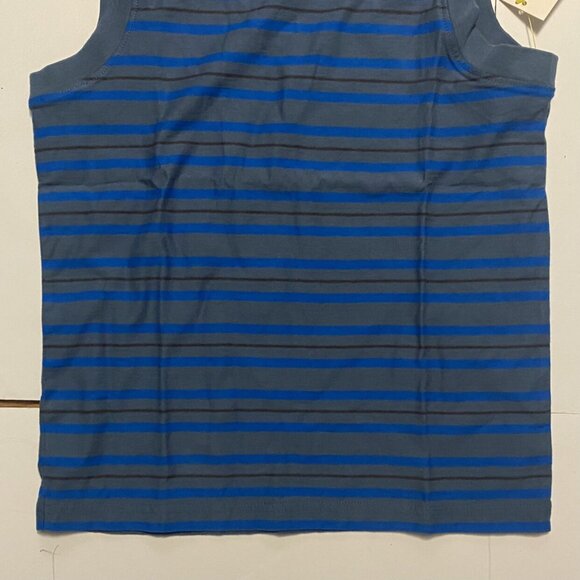 NWT Tea Collection Muscle Tank Mykonos Blue Size 8 - Picture 3 of 6